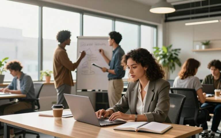learning while working
